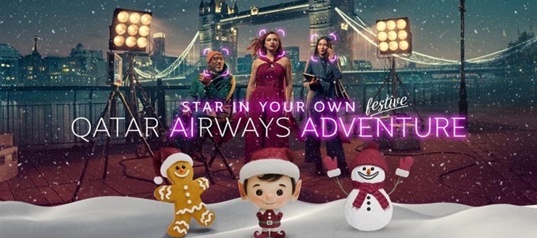 Qatar Airways adds festive touch to its AI-powered campaign